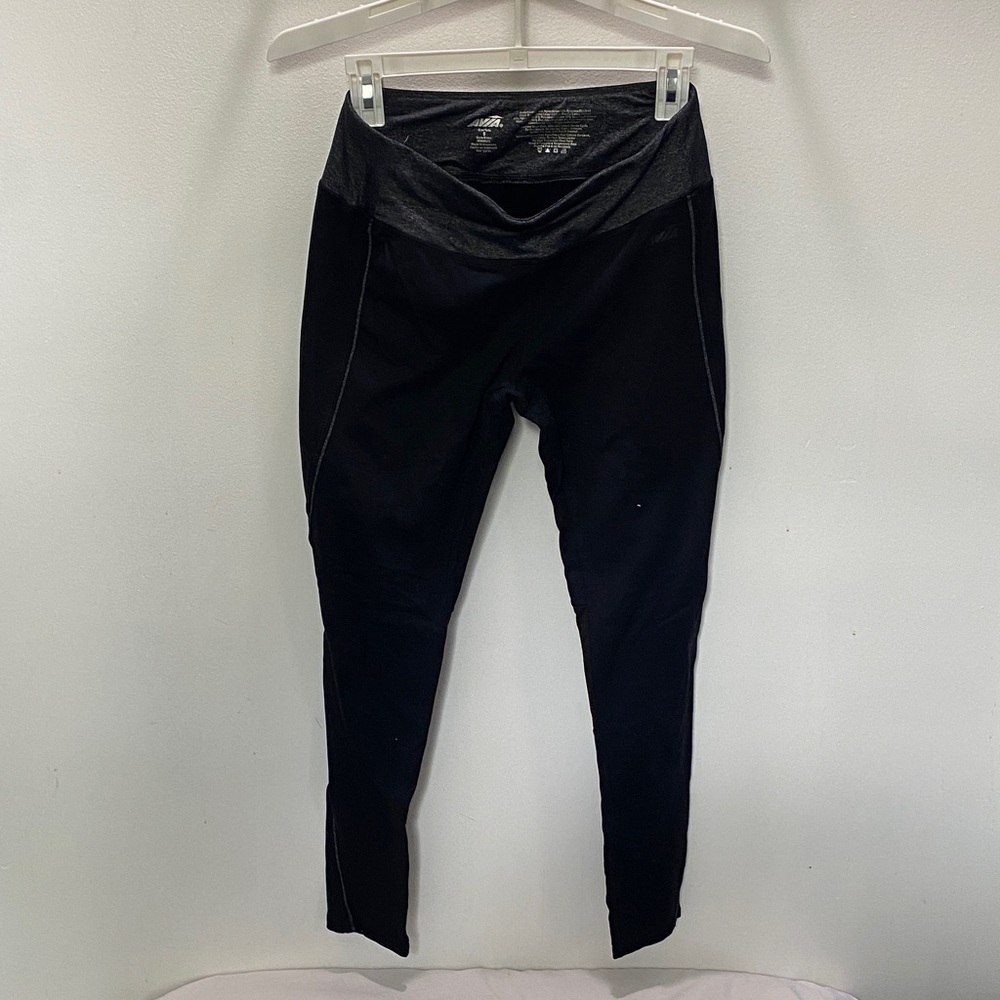 Avia Charcoal Leggings with Heathered Waistband